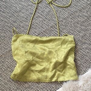 Lulu's Olive Floral Camisole